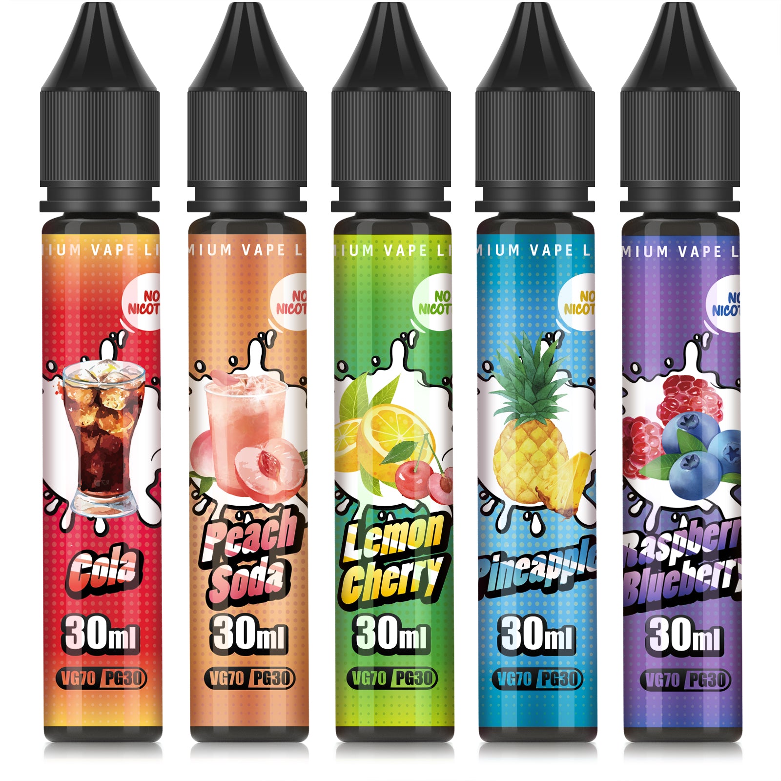 DBL E Liquid Collection 5 x 30ml No Nicotine 70/30 MECIGA VAPE DBL E Liquid Collection 5 x 30ml No Nicotine 70/30 MECIGA VAPE