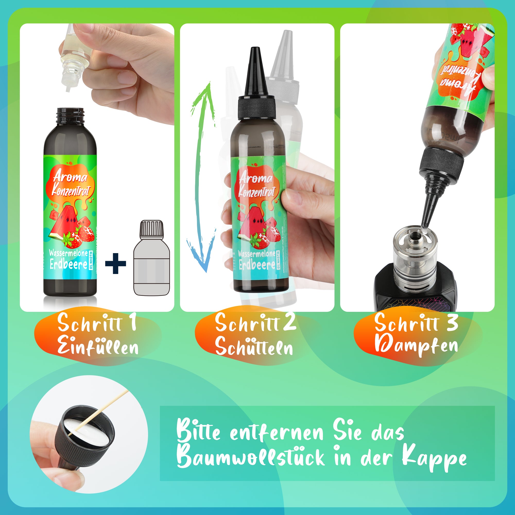 FURUN 20ml Green Apple Flavour Aroma