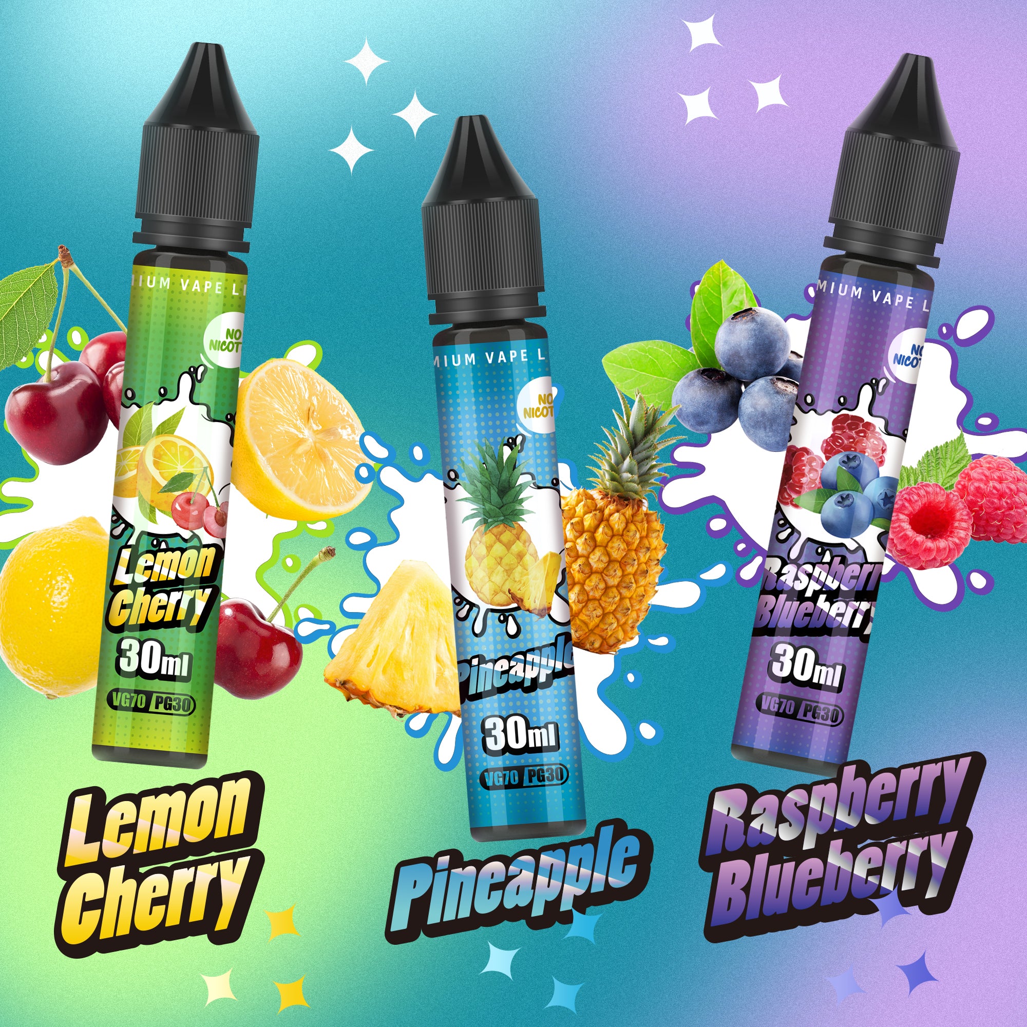DBL E Liquid Collection 5 x 30ml No Nicotine 70/30