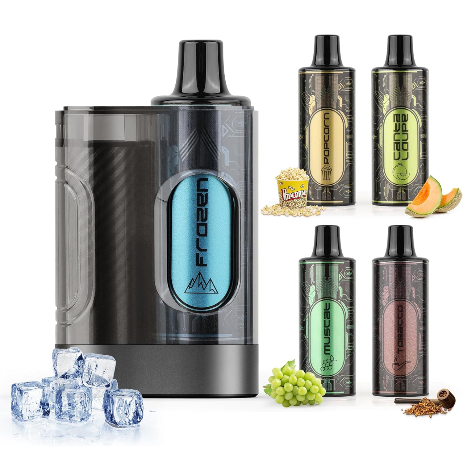 ARASHI Electronic Cigarette Pod (Cartridge) Replaceable, 25,000 Puffs, MECIGA VAPE ARASHI Electronic Cigarette Pod (Cartridge) Replaceable, 25,000 Puffs, MECIGA VAPE