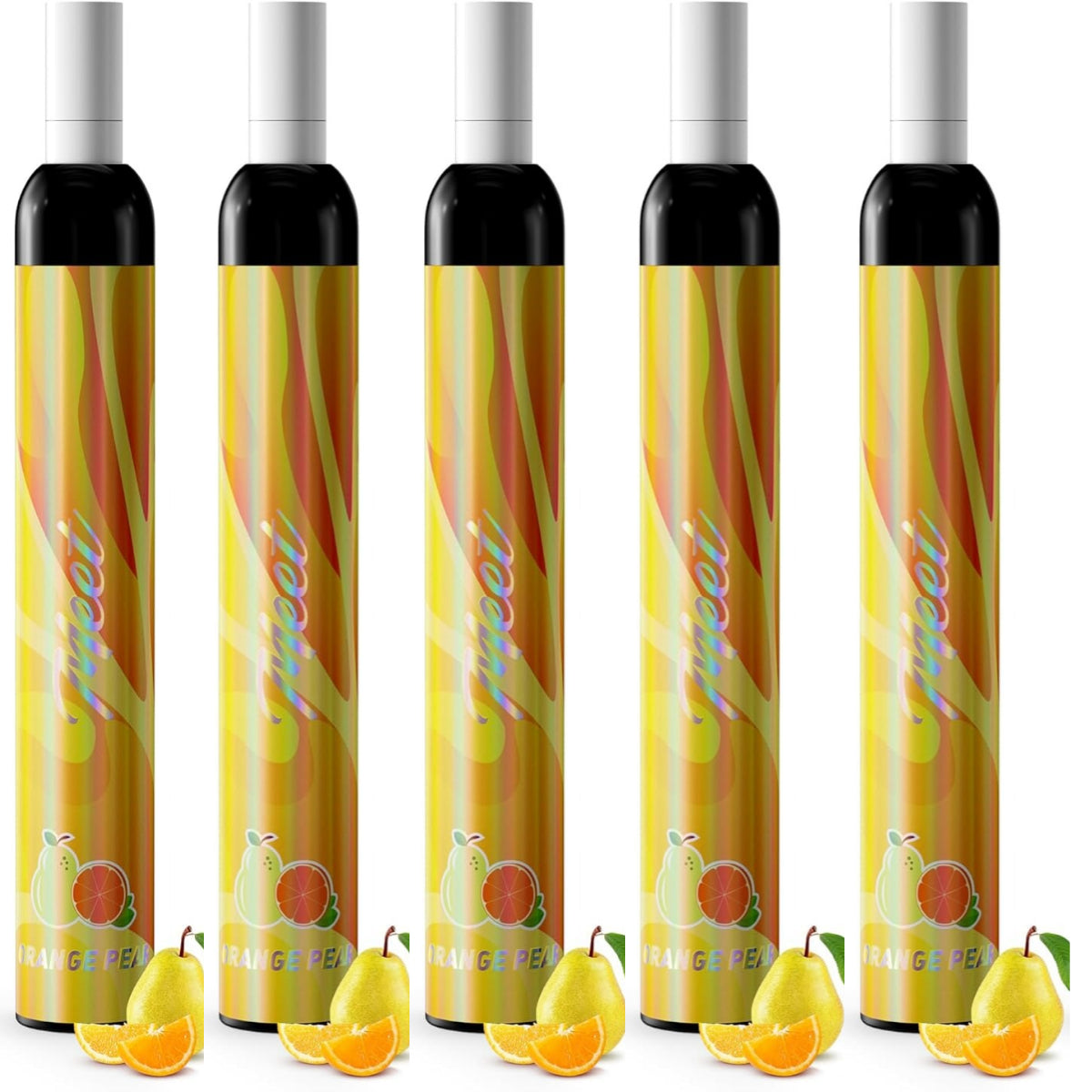 MEET JO5ES型 電子タバコ 使い捨て VAPE 5風味セット 紙フィルター付き 爆煙(MIX-2)