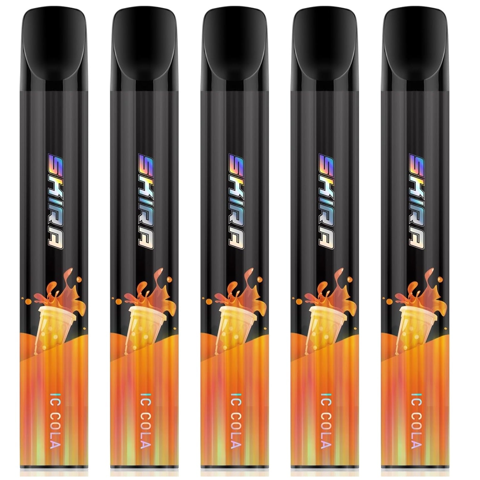 SKIRA 電子タバコ 使い捨て VAPE 持ち運び シーシャ 禁煙サポート タール&ニコチンなし JO5MINI2型 (5風味から選択OK)