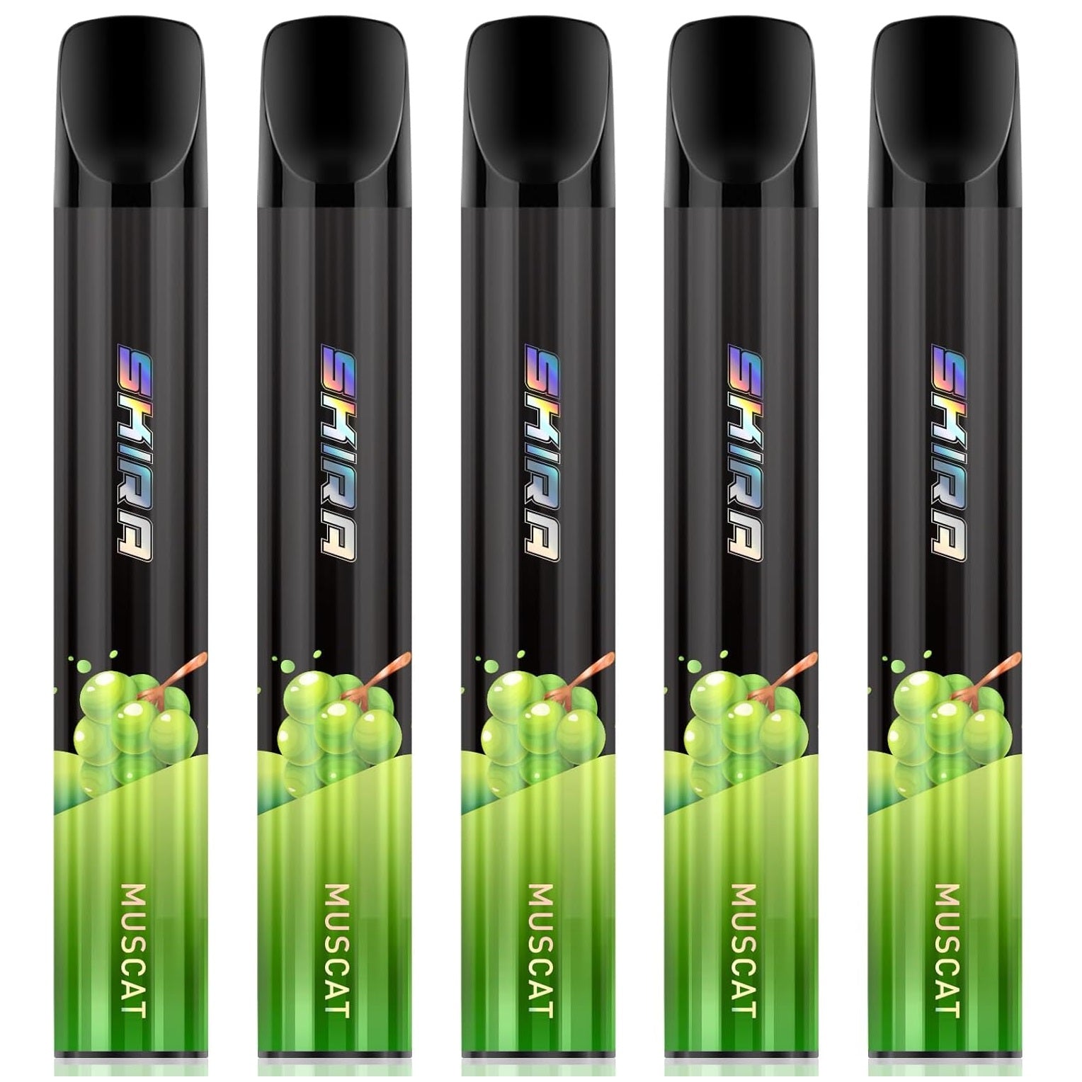 SKIRA 電子タバコ 使い捨て VAPE 持ち運び シーシャ 禁煙サポート タール&ニコチンなし JO5MINI2型 (5風味から選択OK)