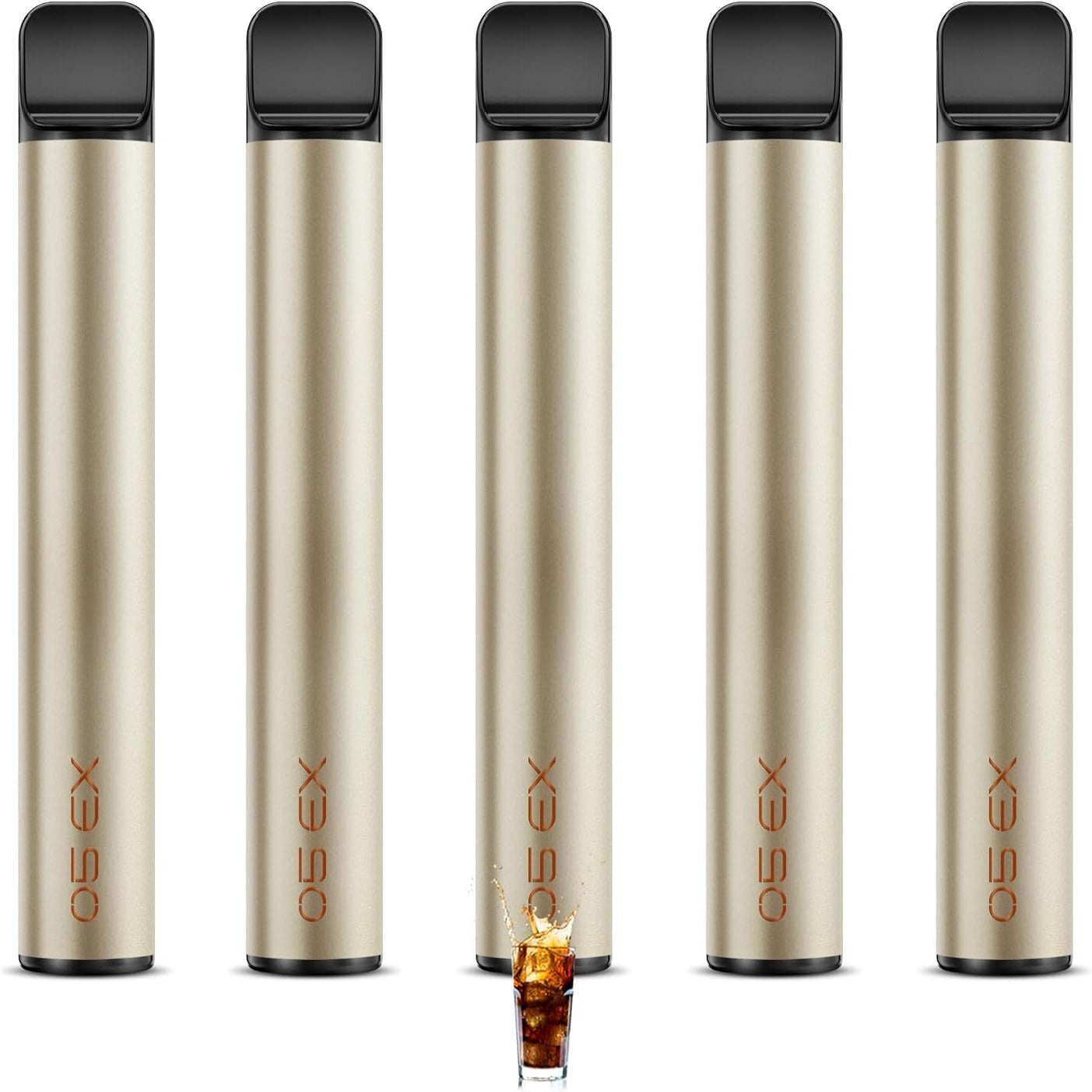 ARASHI O5型 電子タバコ 使い捨て VAPE 5本入り大容量セット 爆煙 ベイプ 禁煙サポート ニコチンタールなし