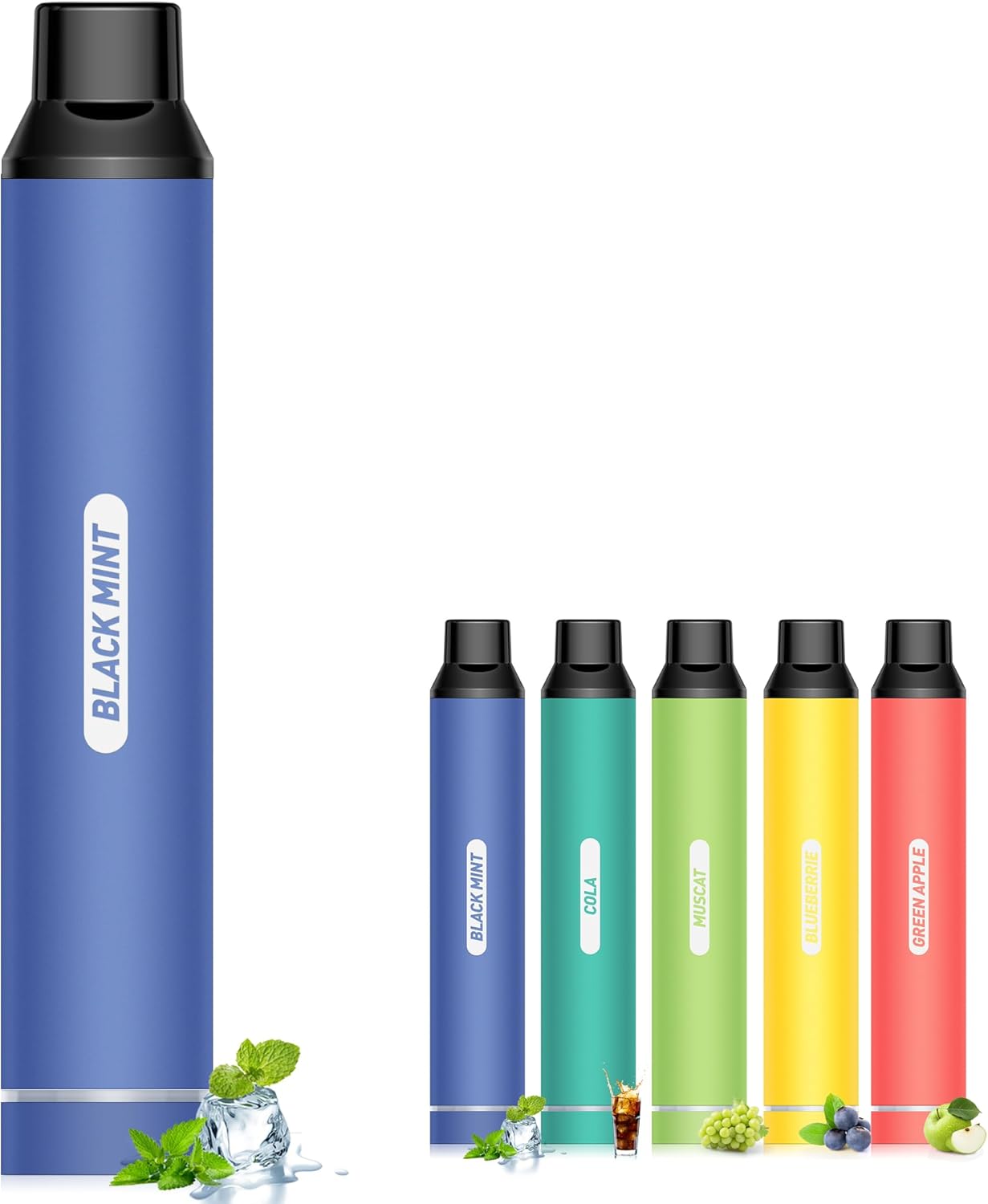 NICOCO 電子タバコ 使い捨て VAPE 5000回吸引可能 5風味から選択 大容量 爆煙 ベイプ 持ち運びシーシャ 水蒸気タバコ 節煙 禁煙 ニコチンタールなし O4Plus
