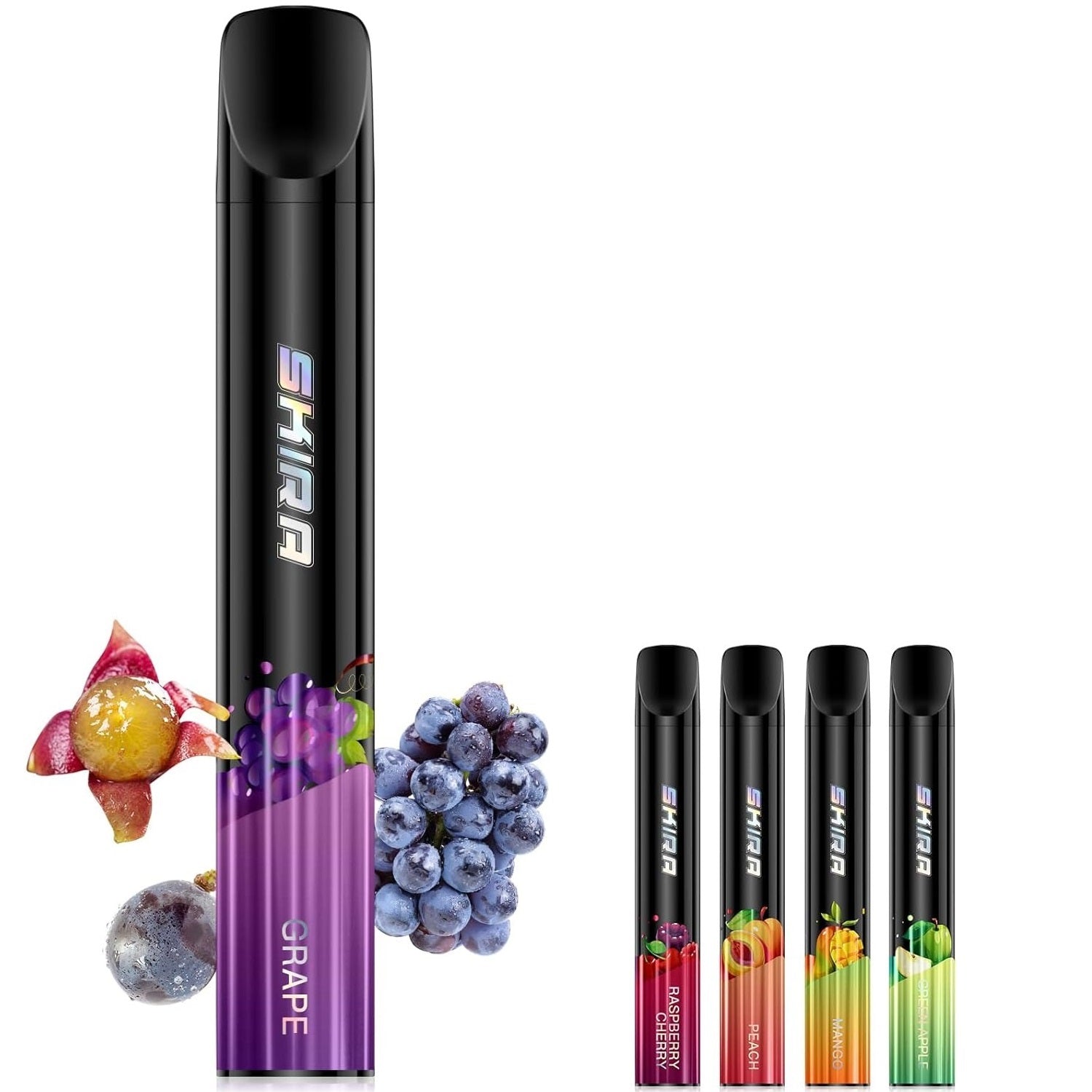 SKIRA 電子タバコ 使い捨て VAPE 持ち運び シーシャ 禁煙サポート タール&ニコチンなし JO5MINI2型
