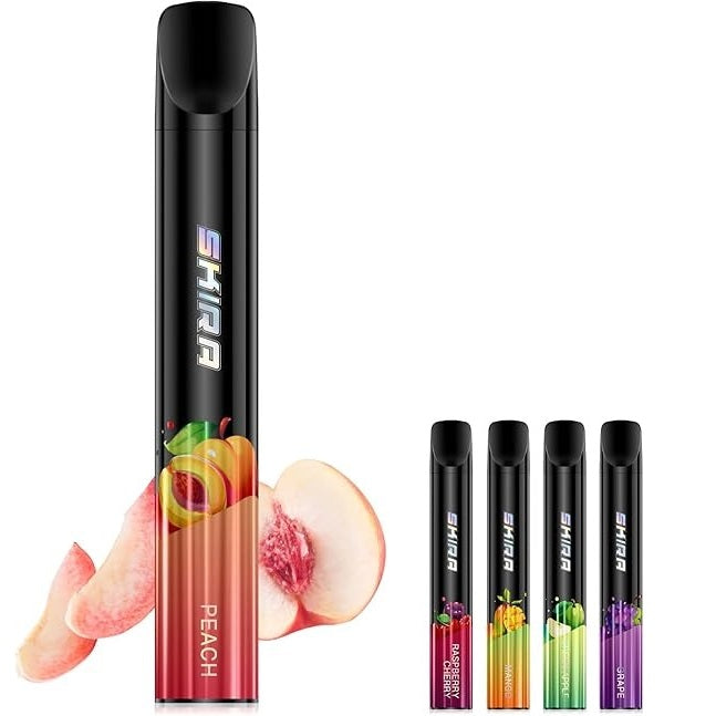 SKIRA 電子タバコ 使い捨て VAPE 持ち運び シーシャ 禁煙サポート タール&ニコチンなし JO5MINI2型