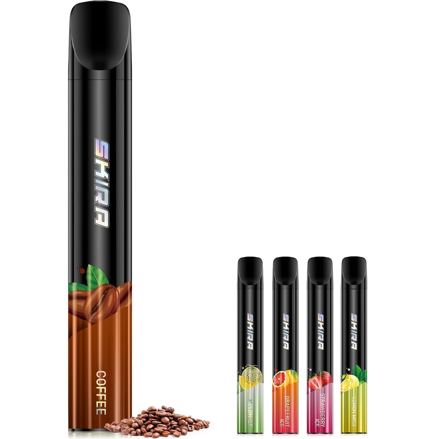 SKIRA 電子タバコ 使い捨て VAPE 持ち運び シーシャ 禁煙サポート タール&ニコチンなし JO5MINI2型