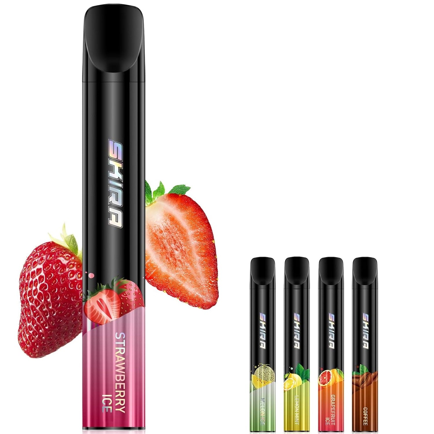 SKIRA 電子タバコ 使い捨て VAPE 持ち運び シーシャ 禁煙サポート タール&ニコチンなし JO5MINI2型