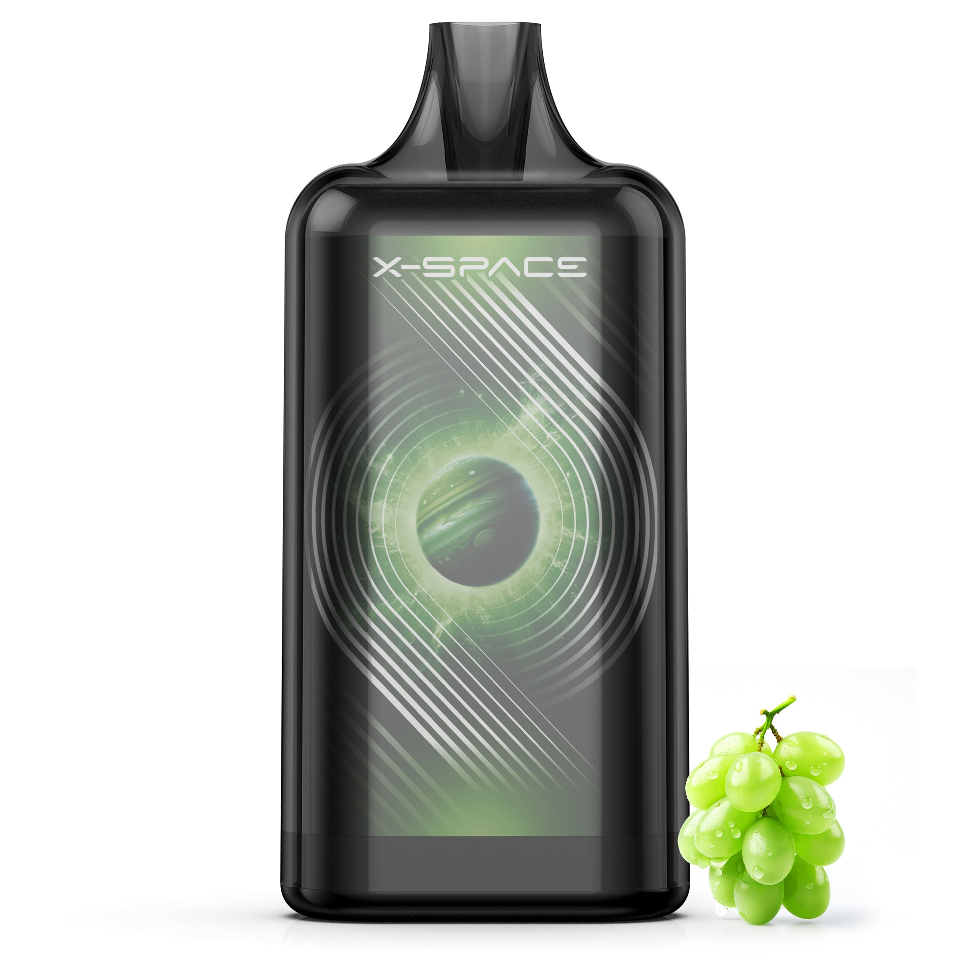 X-SPACE I4-type Pod-replaceable e-cigarette, 2-pod set, high-capacity, adjustable smoke output, rechargeable