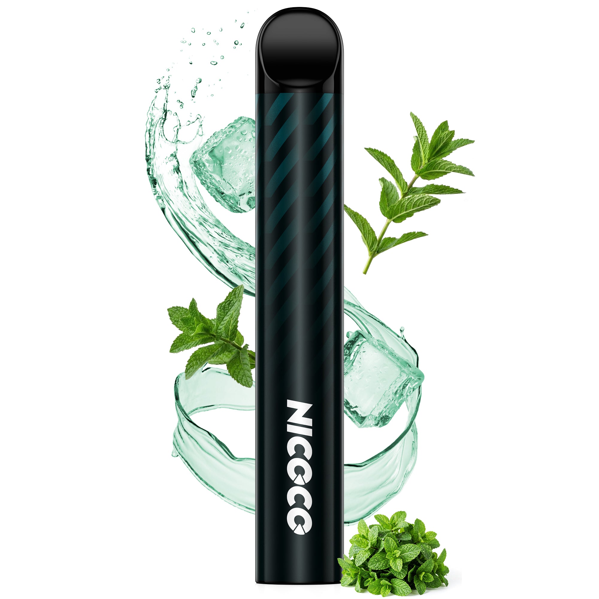 ARASHI V2 Disposable Electronic Cigarette, Ice Mint, 16,000 Puffs, Quit Smoking Pipe, Explosive Smoke, Tar and Nicotine Free