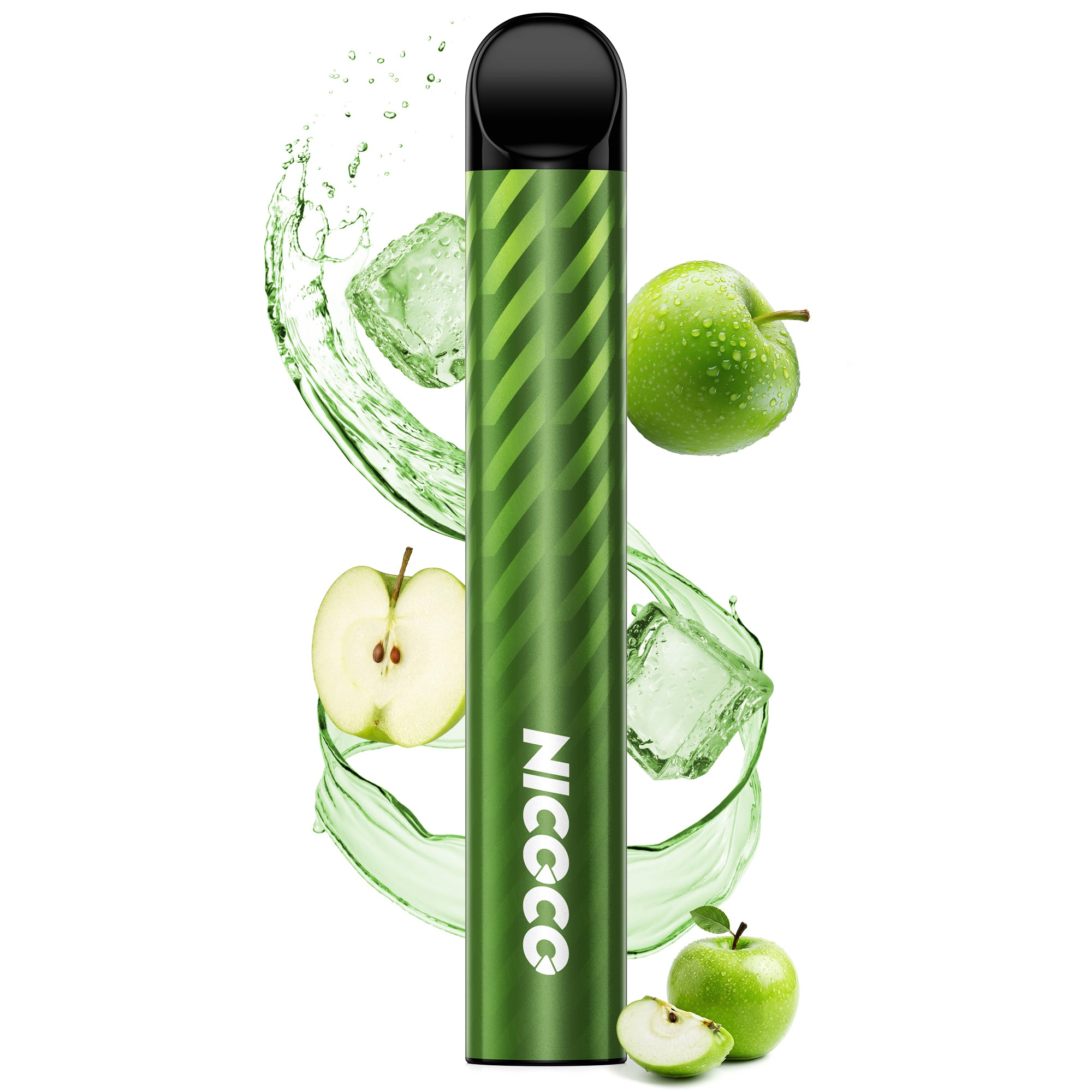 ARASHI V2 Disposable Electronic Cigarette, Ice Mint, 16,000 Puffs, Quit Smoking Pipe, Explosive Smoke, Tar and Nicotine Free