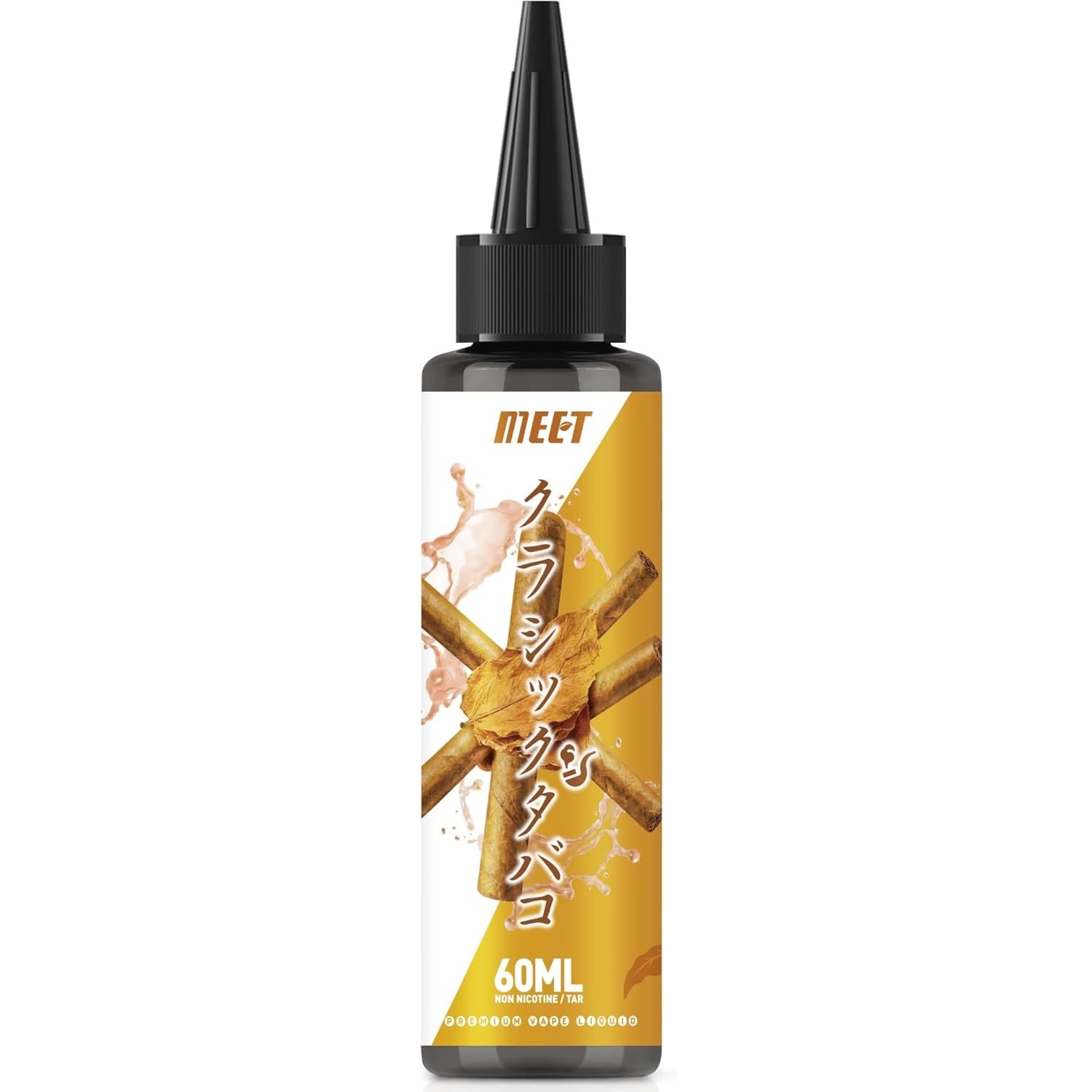 電子タバコ VAPE リキッド 超メンソール 60ml 大容量 5風味から選ぶ ベイプリキッド 禁煙サポート タールなし ニコチンなし 良い喉越し 高品質 爆煙 MEET