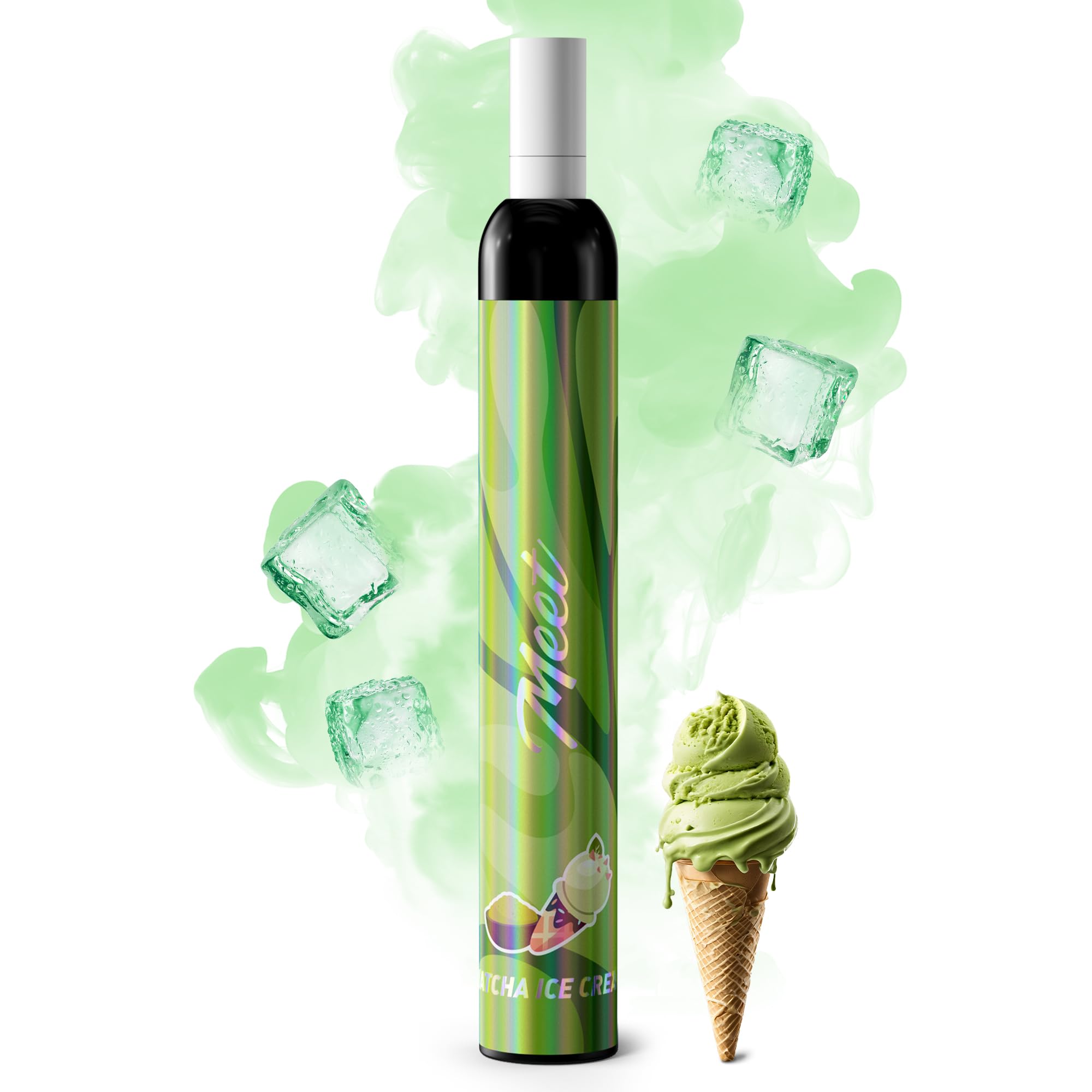 MEET JO5ES型 電子タバコ 使い捨て VAPE 5風味セット 紙フィルター付き 爆煙(MIX-2)