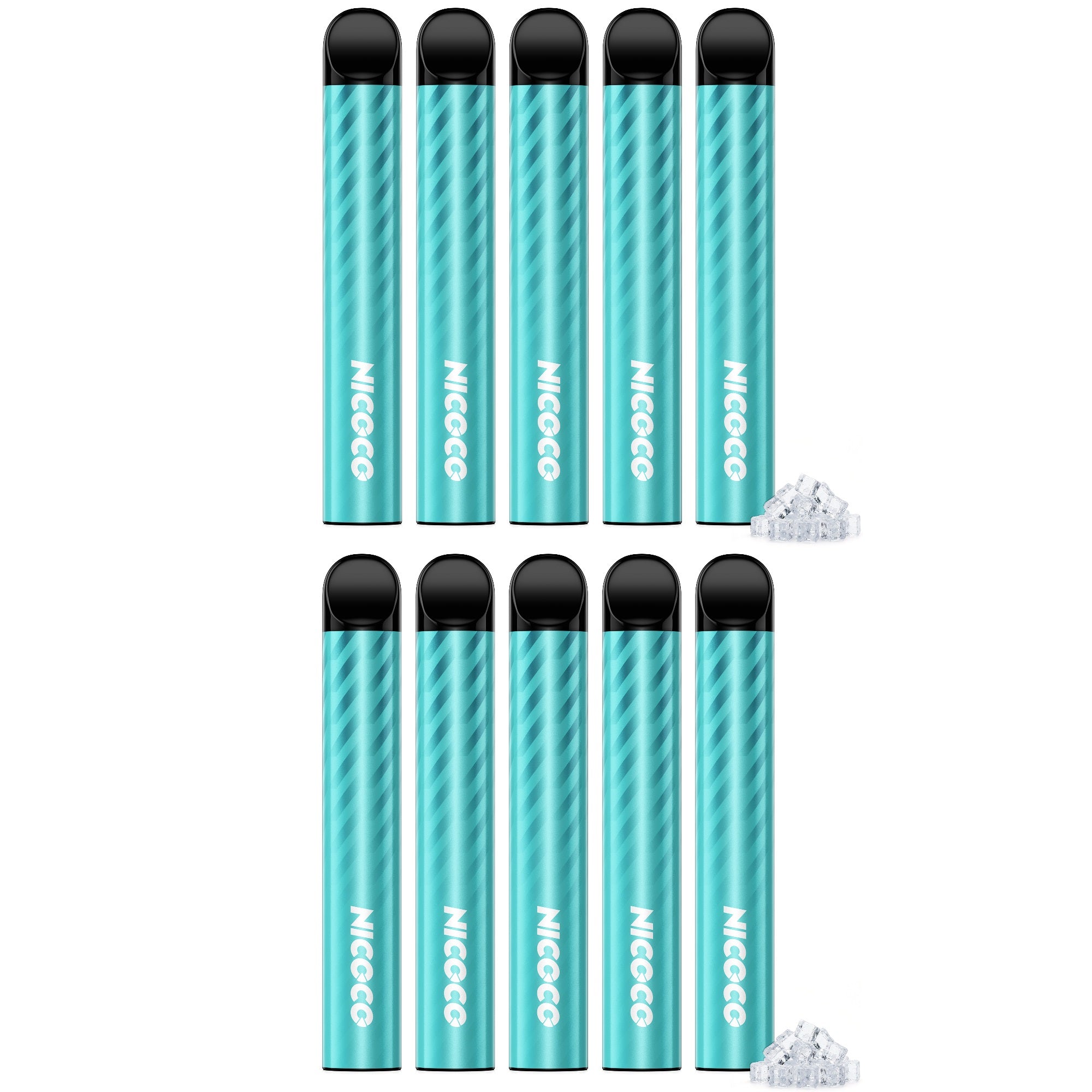 ARASHI V2 Disposable Electronic Cigarette, Ice Mint, 16,000 Puffs, Quit Smoking Pipe, Explosive Smoke, Tar and Nicotine Free