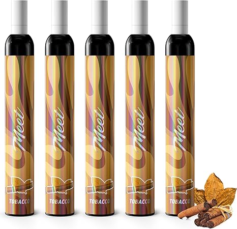 MEET JO5ES型 電子タバコ 使い捨て VAPE 5風味セット 紙フィルター付き 爆煙(MIX-2)