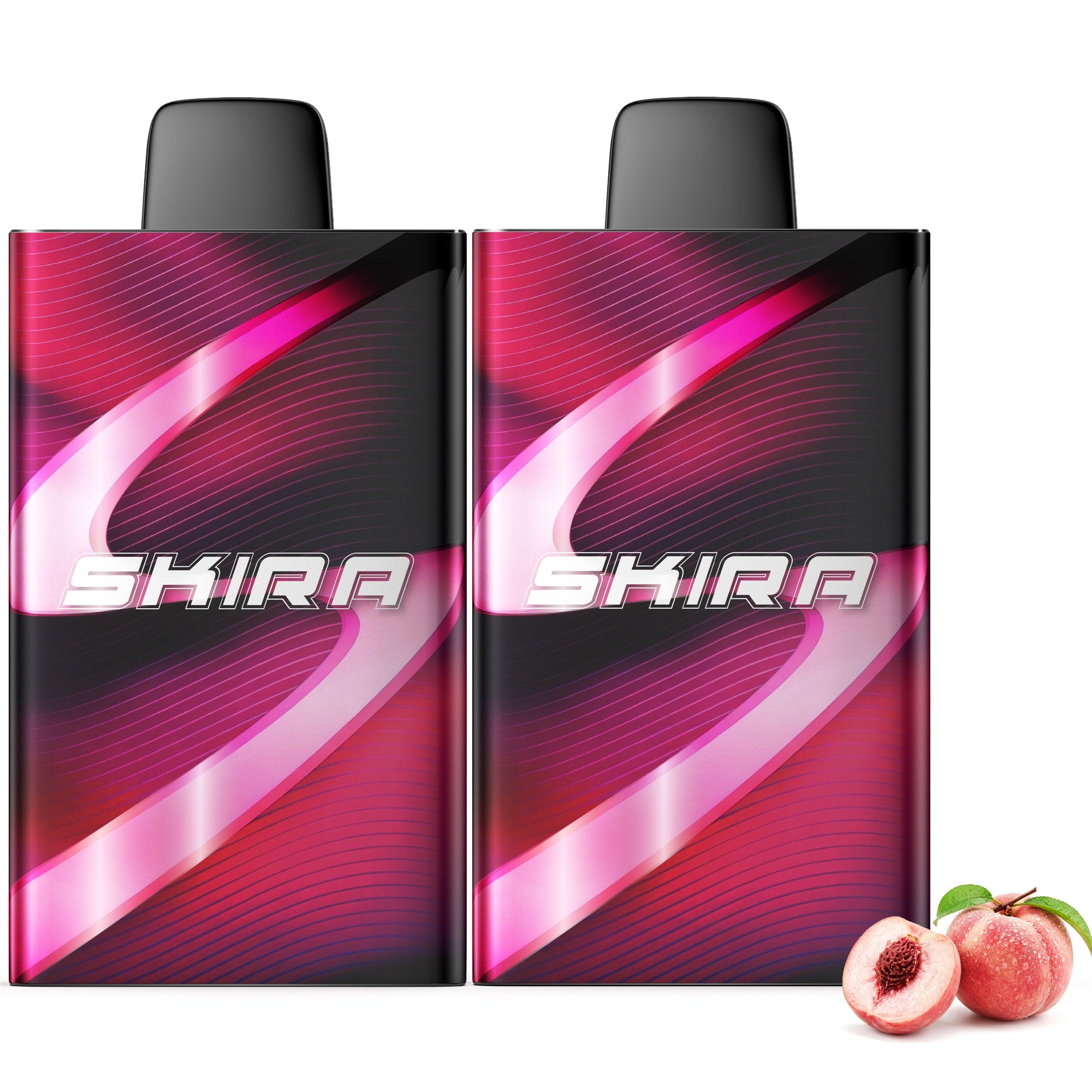 X-SPACE I4-type Pod-replaceable e-cigarette, 2-pod set, high-capacity, adjustable smoke output, rechargeable