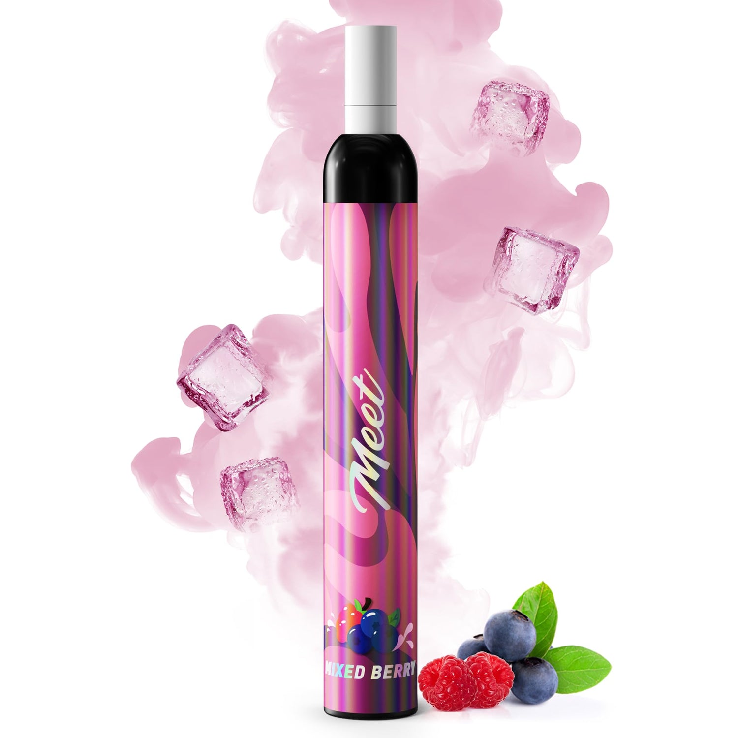 MEET JO5ES型 電子タバコ 使い捨て VAPE 5風味セット タールニコチンなし 爆煙 （MIX-1）