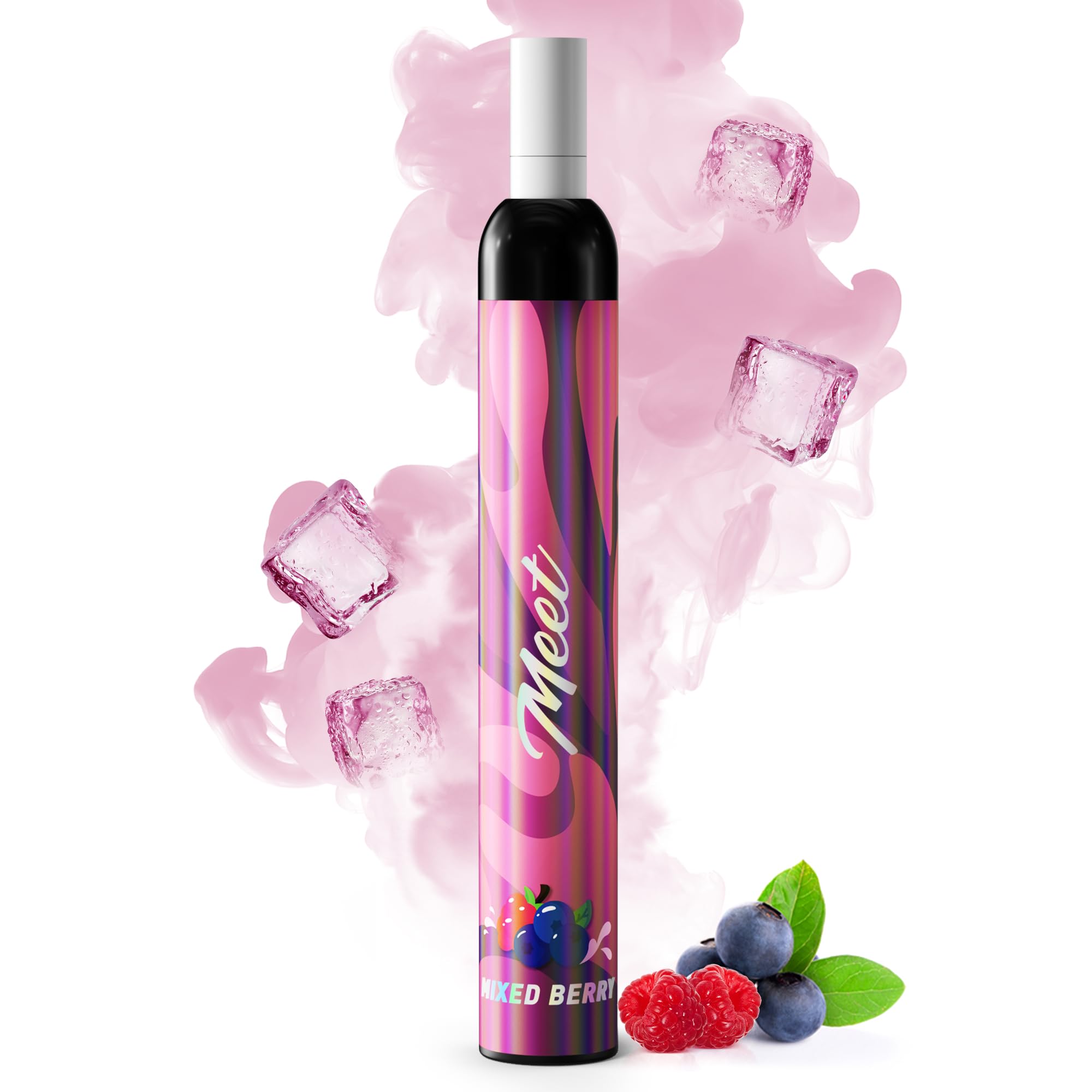 MEET JO5ES型 電子タバコ 使い捨て VAPE 5風味セット タールニコチンなし 爆煙 （MIX-1）