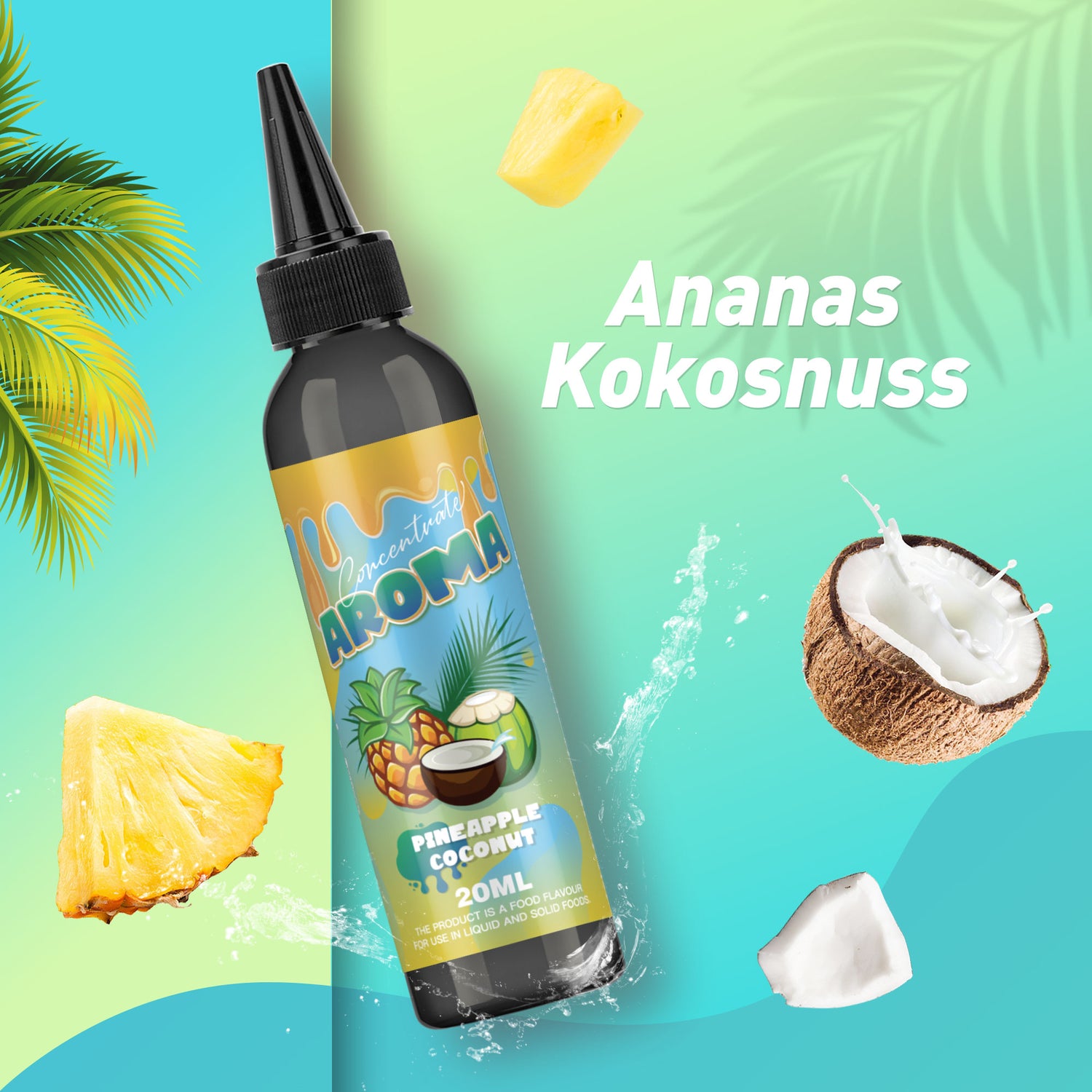 FURUN 20ml Pineapple Coconut Flavor Aroma MECIGA VAPE FURUN 20ml Pineapple Coconut Flavor Aroma MECIGA VAPE