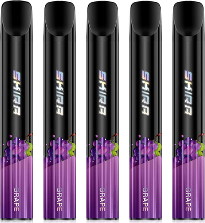 SKIRA 電子タバコ 使い捨て VAPE 持ち運び シーシャ 禁煙サポート タール&amp;ニコチンなし JO5MINI2型