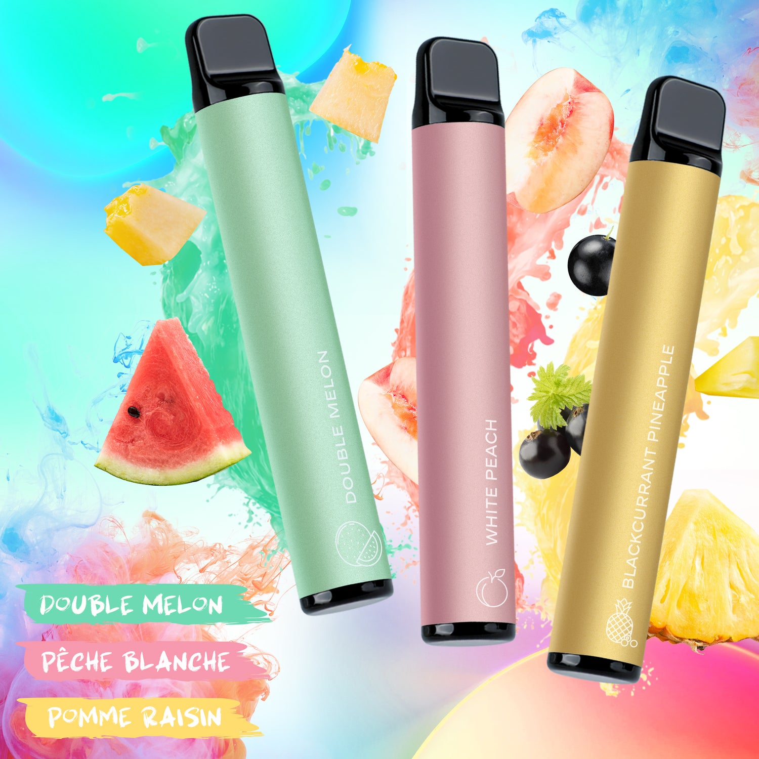 MECIGA Disposable Vape Pen No Nicotine, 4000 Puffs, Mixed Fruity Flavo MECIGA VAPE MECIGA Disposable Vape Pen No Nicotine, 4000 Puffs, Mixed Fruity Flavo MECIGA VAPE