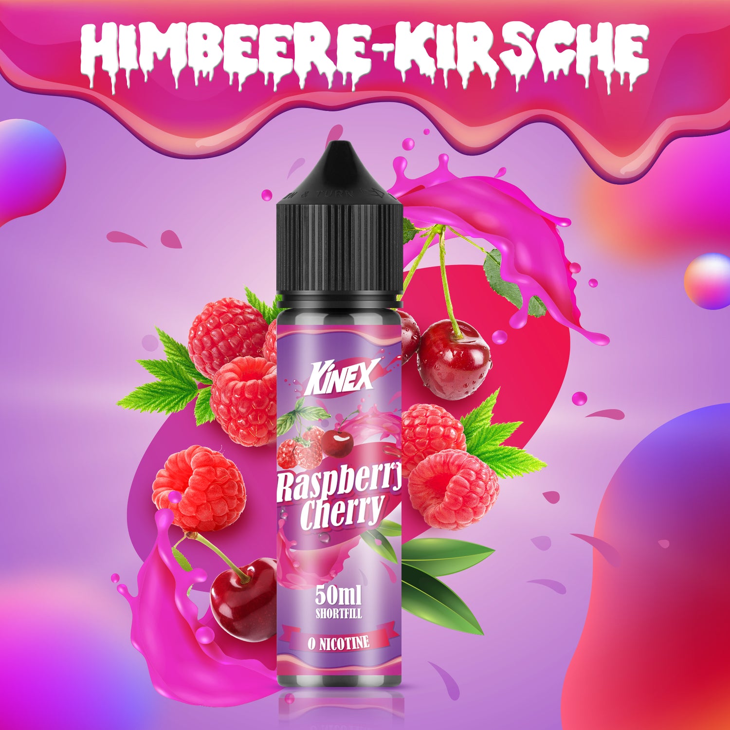 Kinex E-zigarette Bedienungsanleitung KINEX E Liquid Collection 3 x 50 ml Shortfill Kein Nikotin 70/ Kinex E-zigarette Bedienungsanleitung KINEX E Liquid Collection 3 x 50 ml Shortfill Kein Nikotin 70/