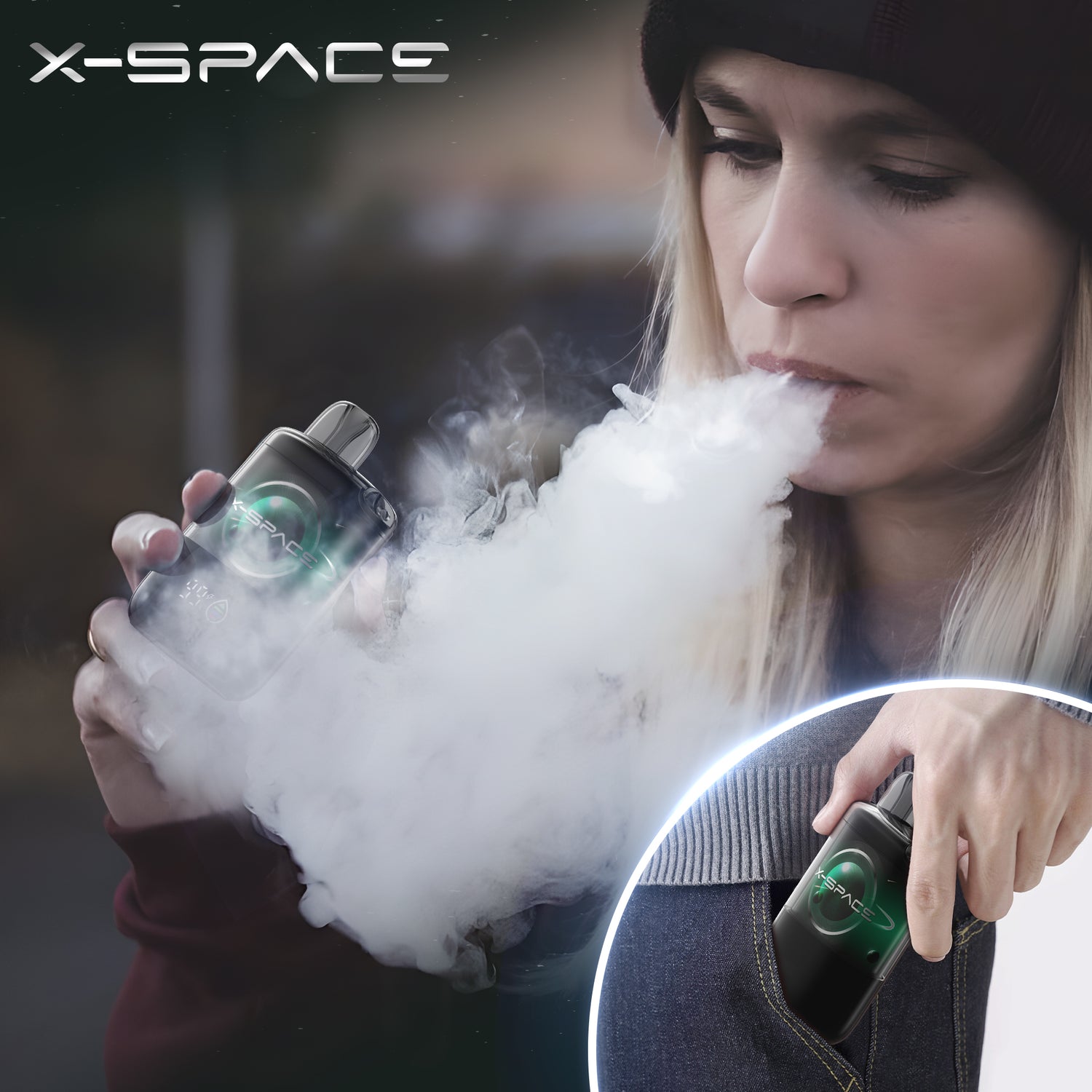 X-SPACE Einweg Vape ohne Nikotin, wiederaufladbare E-Zigaretten 9000 P MECIGA VAPE X-SPACE Einweg Vape ohne Nikotin, wiederaufladbare E-Zigaretten 9000 P MECIGA VAPE