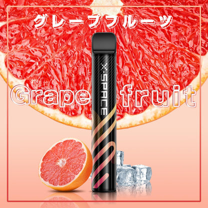X-SPACE 電子タバコ 使い捨て VAPE タールニコチンなし 爆煙 持ち運びシーシャ JO5T型