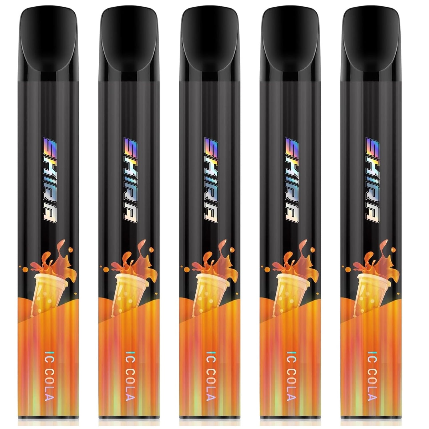 SKIRA 電子タバコ 使い捨て VAPE 持ち運び シーシャ 禁煙サポート タール&amp;ニコチンなし JO5MINI2型 （5風味から選択OK）