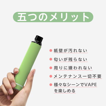 NICOCO 電子タバコ 使い捨て VAPE 5000回吸引可能 5風味から選択 大容量 爆煙 ベイプ 持ち運びシーシャ 水蒸気タバコ 節煙 禁煙 ニコチンタールなし O4Plus