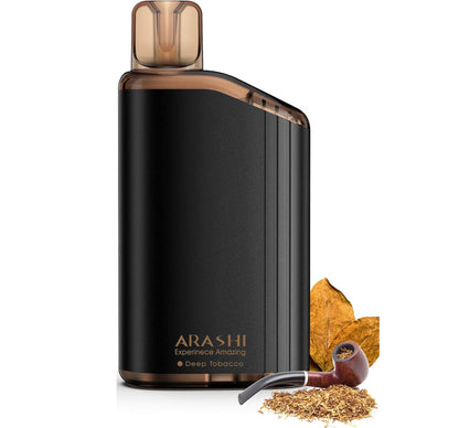 ARASHI V2型 電子タバコ 使い捨て VAPE アイスミント 16000回吸引可能 禁煙パイポ 爆煙 ベイプ タールニコチン無し