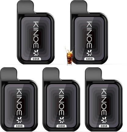 KINOE Electronic Cigarette Disposable 5 Flavors Set of 5 MIX 1