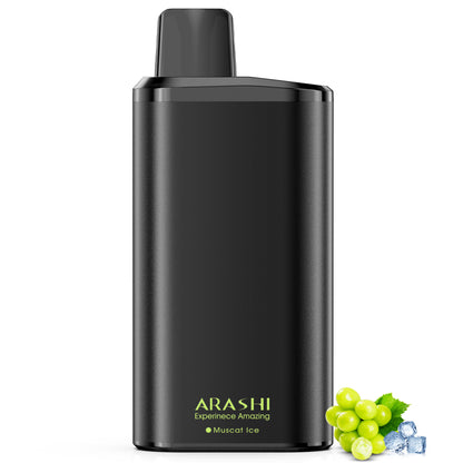 ARASHI V2S型 使い捨て 電子タバコ メンソール配合 16000回吸引可能 大容量 VAPE タールニコチン無し 禁煙パイポ 爆煙 ベイプ