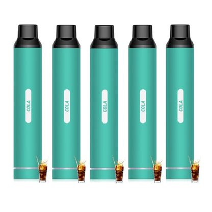 NICOCO 電子タバコ 使い捨て VAPE 5000回吸引可能 5風味から選択 大容量 爆煙 ベイプ 持ち運びシーシャ 水蒸気タバコ 節煙 禁煙 ニコチンタールなし O4Plus