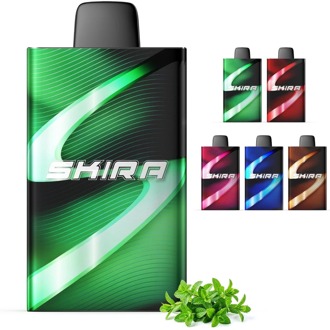 SKIRA V9型 使い捨て 電子タバコ 大容量 爆煙 ベイプ 持ち運びシーシャ