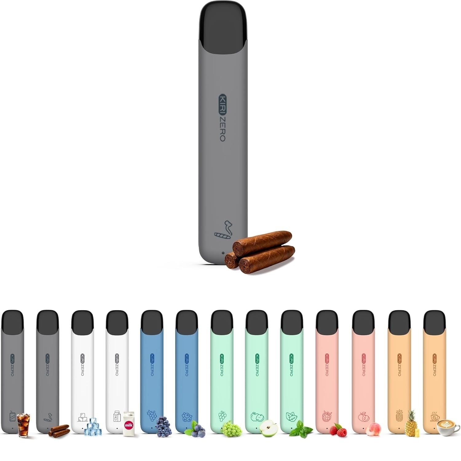 電子タバコ 使い捨て VAPE 2000回吸引可能 大容量 13風味揃い 持ち運びシーシャ 爆煙 ベイプ MS1型