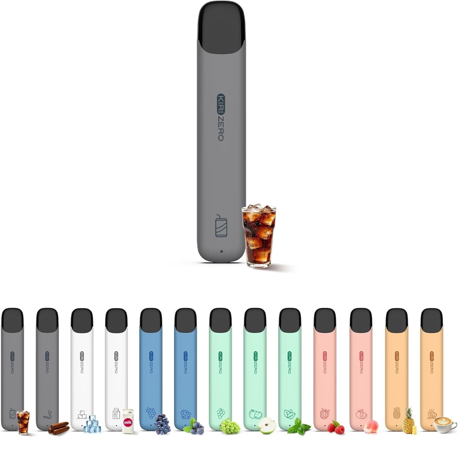 電子タバコ 使い捨て VAPE 2000回吸引可能 大容量 13風味揃い 持ち運びシーシャ 爆煙 ベイプ MS1型
