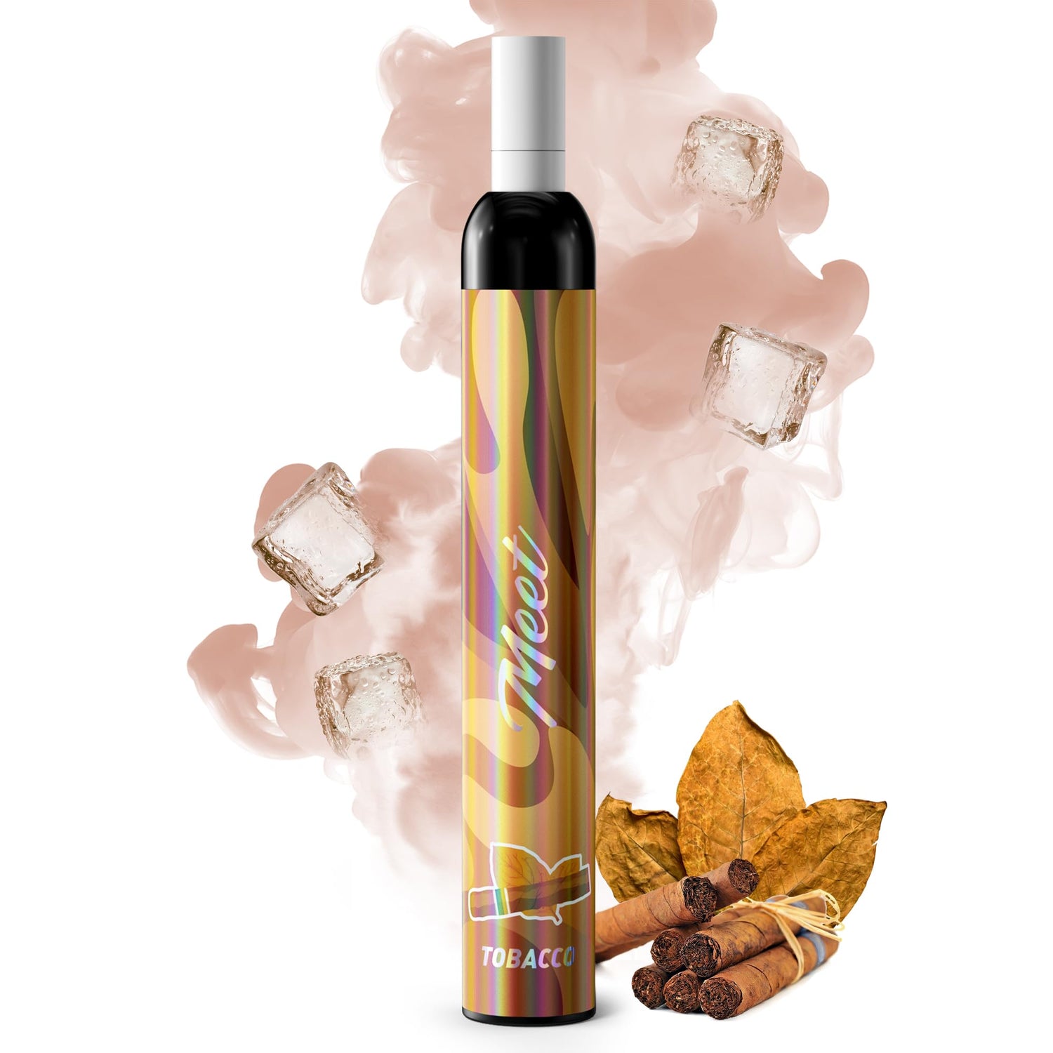 MEET JO5ES型 電子タバコ 使い捨て VAPE 5風味セット 紙フィルター付き 爆煙（MIX-2）