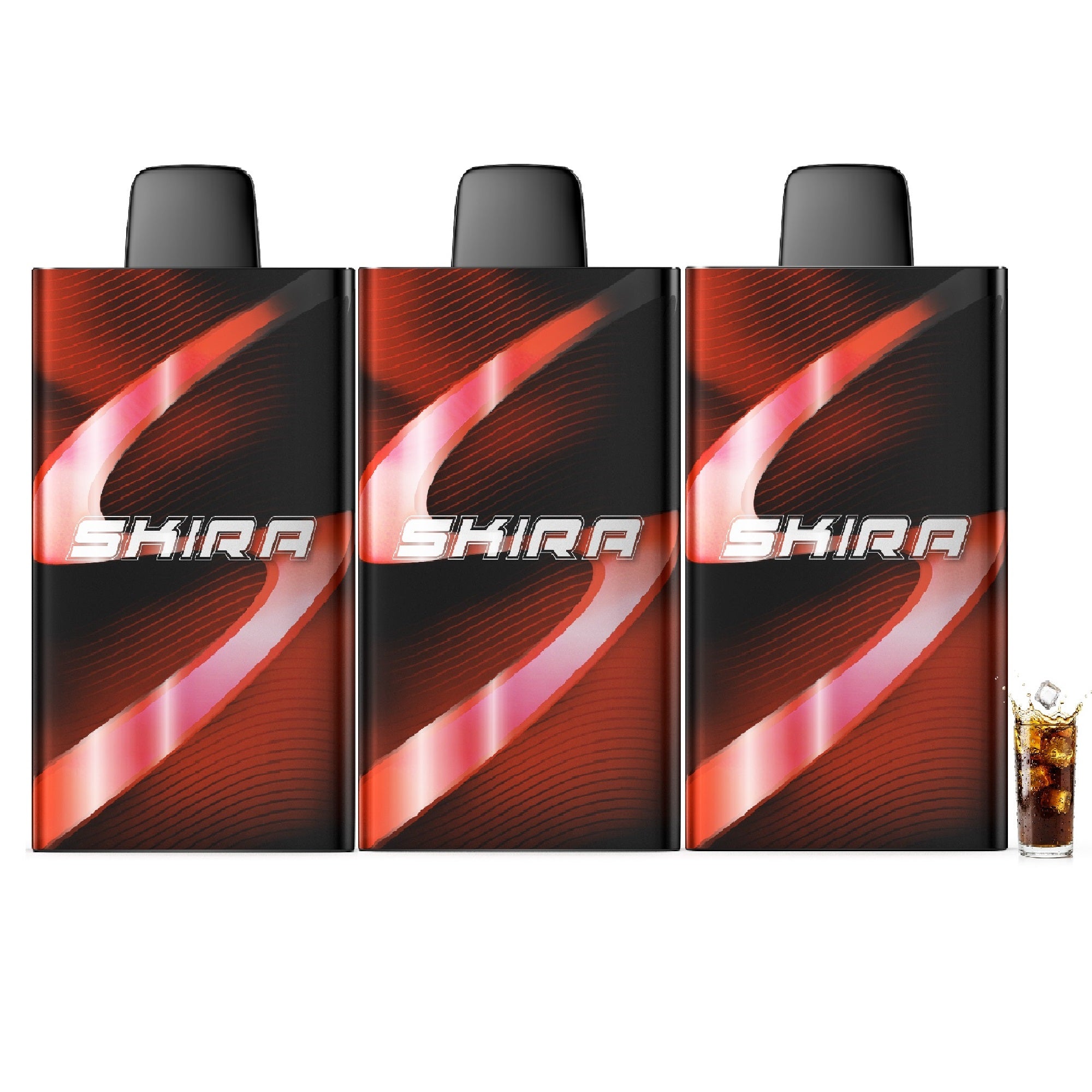 X-SPACE I4-type Pod-replaceable e-cigarette, 2-pod set, high-capacity, adjustable smoke output, rechargeable