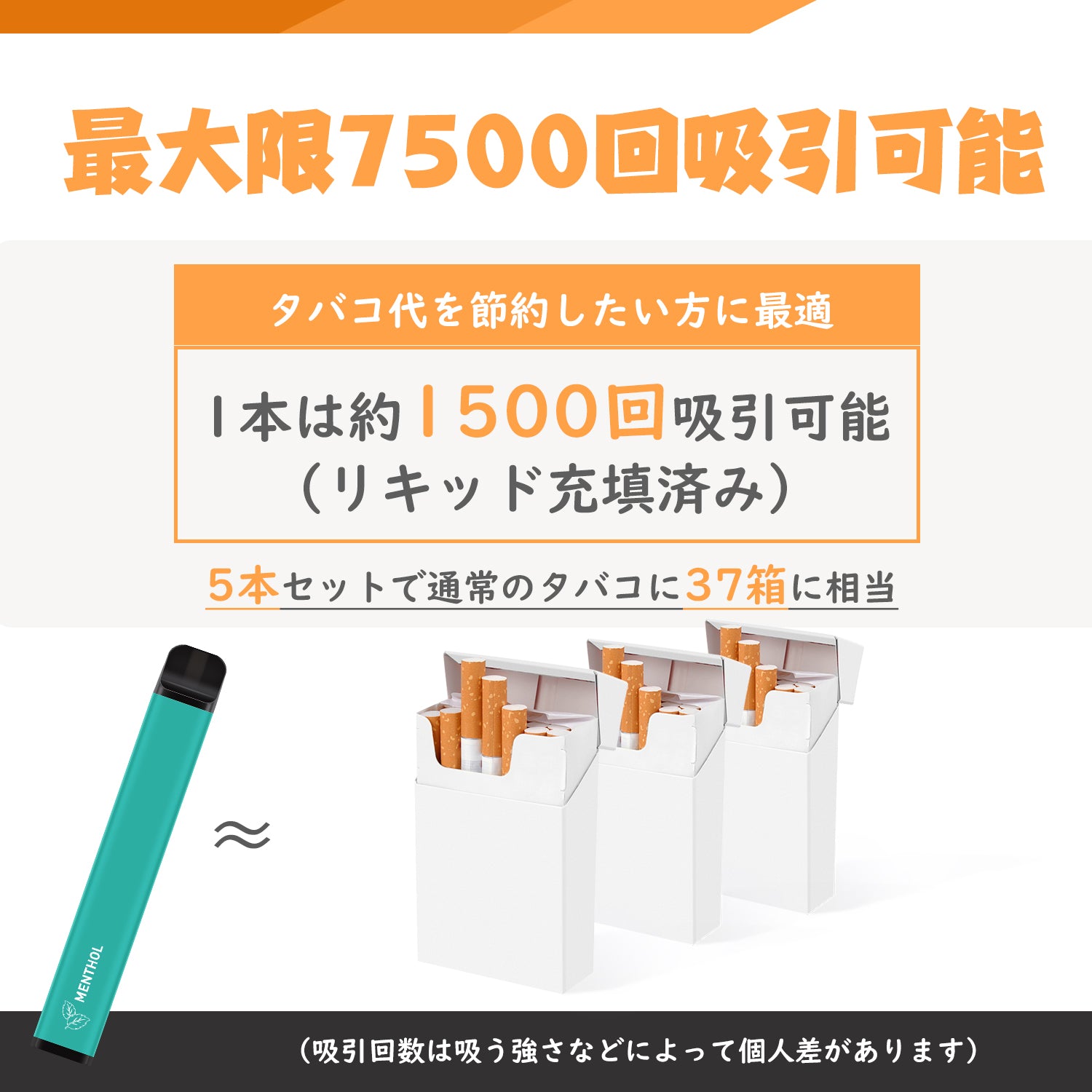 NICOCO Disposable Electronic Cigarette 5-Flavor Set JO5 PLUS (MIX-2)
